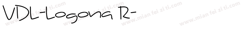VDL-Logona R字体转换